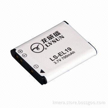 High Capacity Digital Camera Battery, Fits for Nikon S4100, S3100